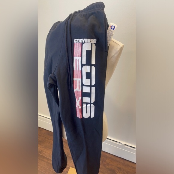 NEW || Men’s Vintage CONVERSE black pants || Converse vintage pants || - Picture 5 of 10